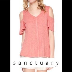 Sanctuary Cold Shoulder Tee